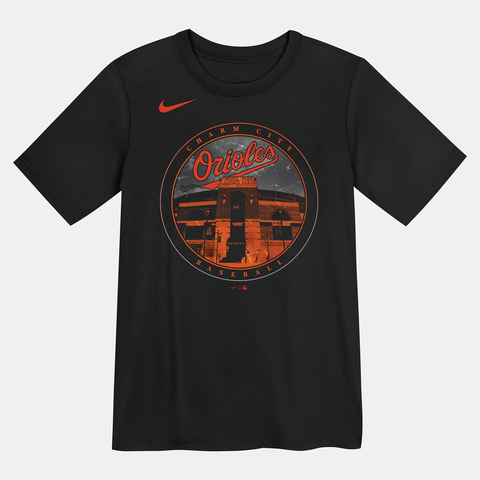 Preschool Nike Black Baltimore Orioles Hometown Local Collection T-Shirt