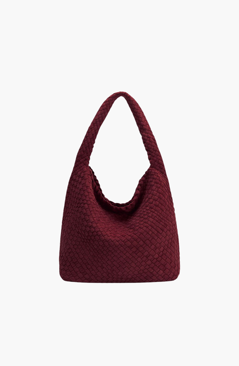 Johanna Recycled Vegan Suede Shoulder Bag