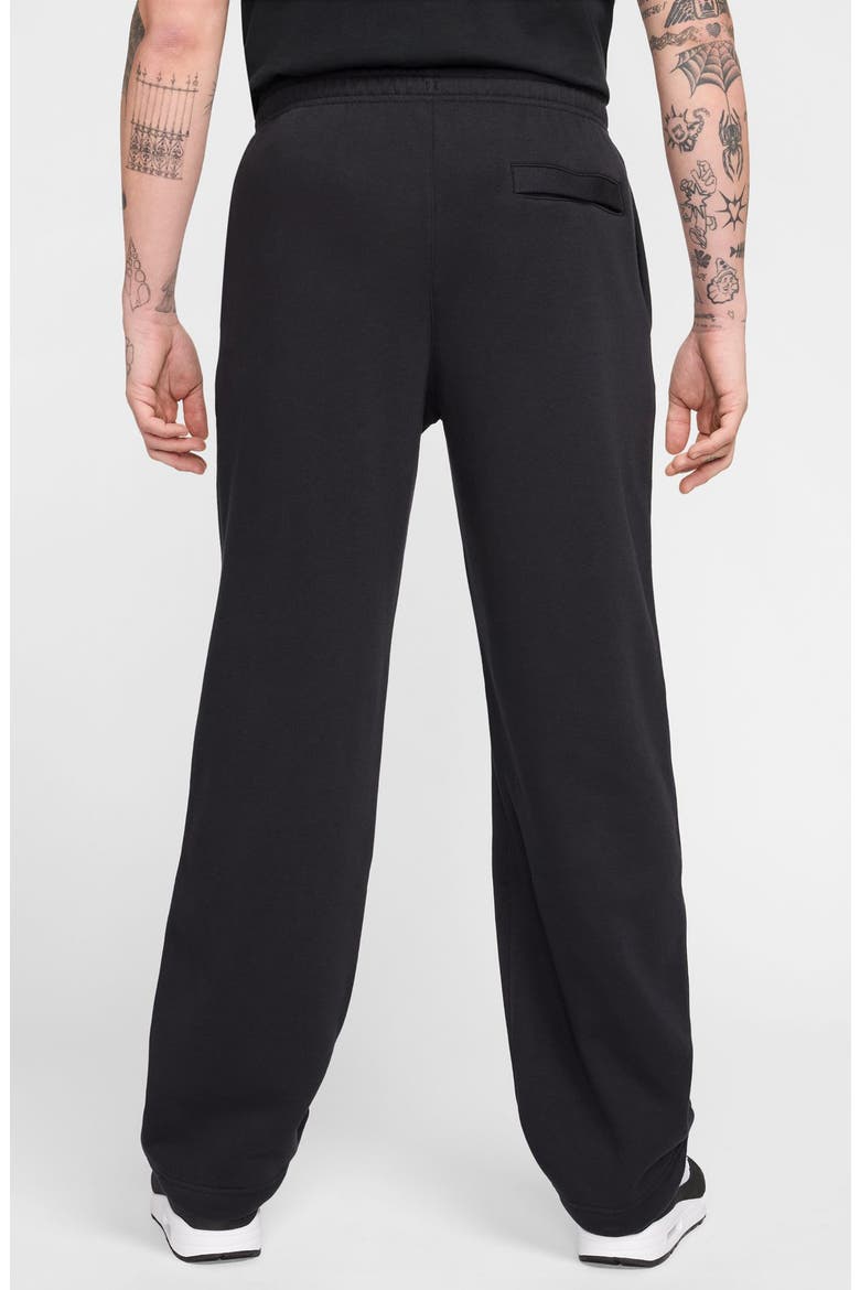 Club Fleece Bungie Pants, Alternate, color, 010 BLACK/WHITE