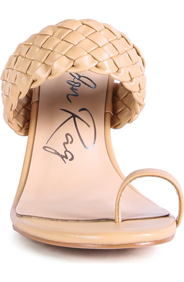 LONDON RAG High Perks Weave Sandal, Alternate, color,