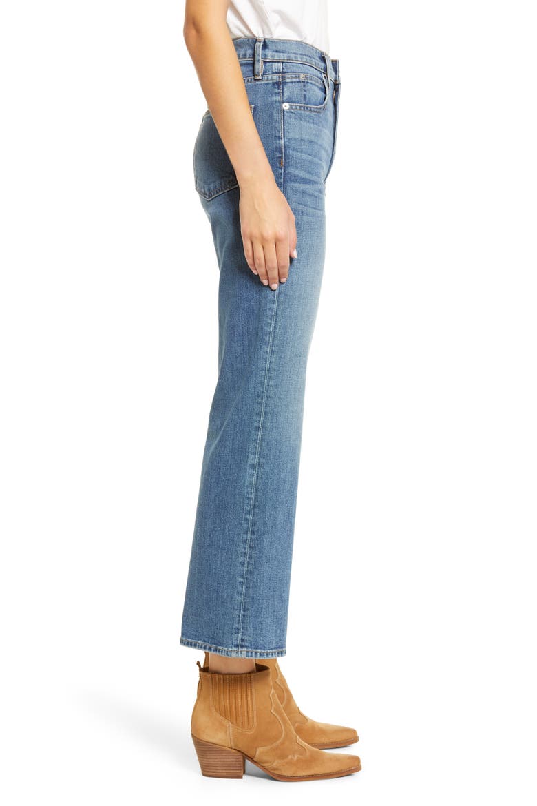 Madison Wide Leg Jeans, Alternate, color, TOPANGA