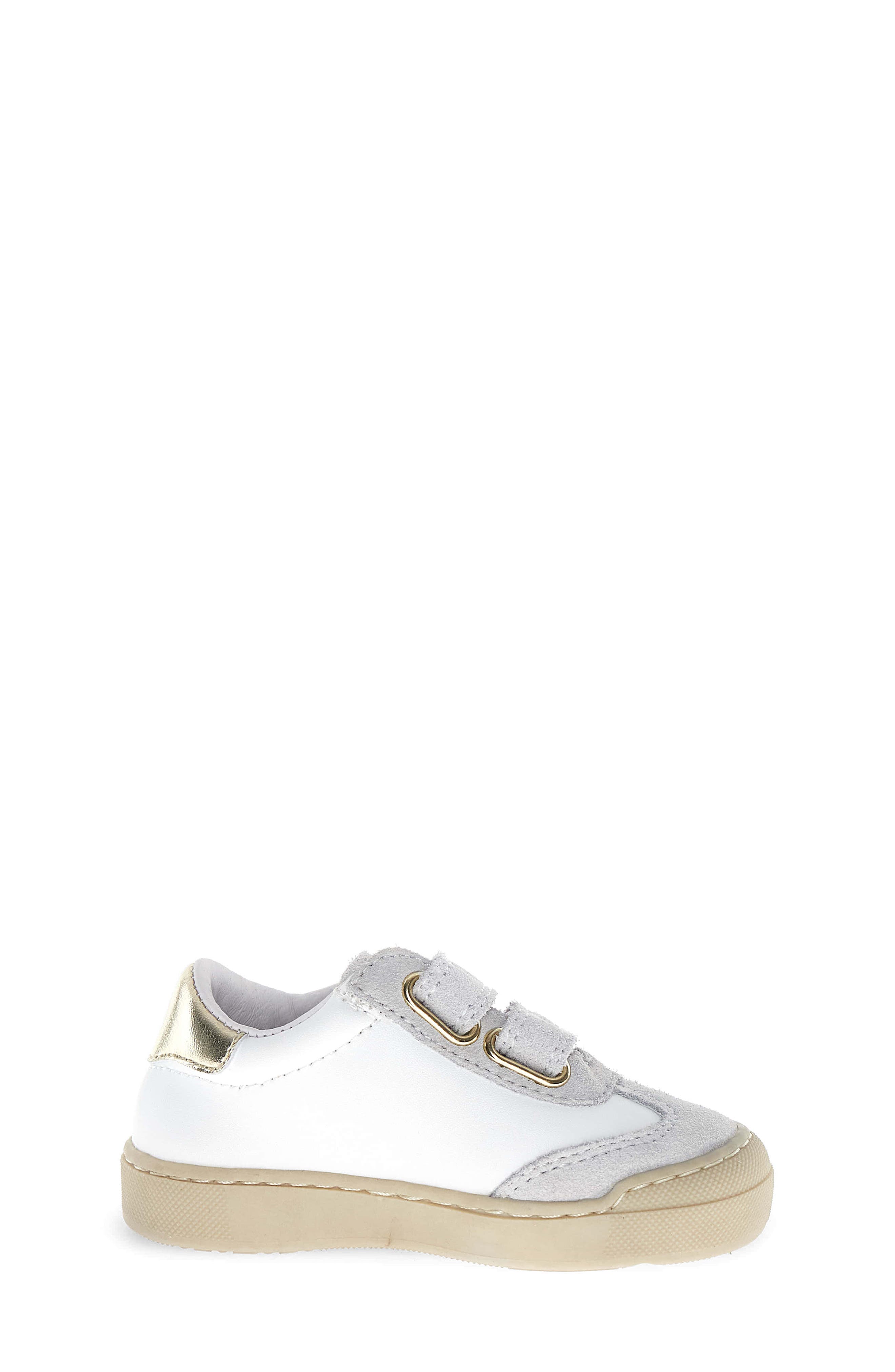 Kids' Riby VL Sneaker, Alternate, color, WHITE/ PINK
