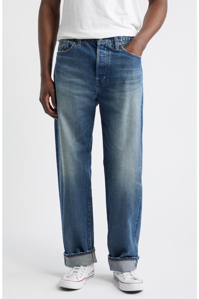 Felix Relaxed Straight Leg Jeans, Main, color, 15 YEARS MERRICK