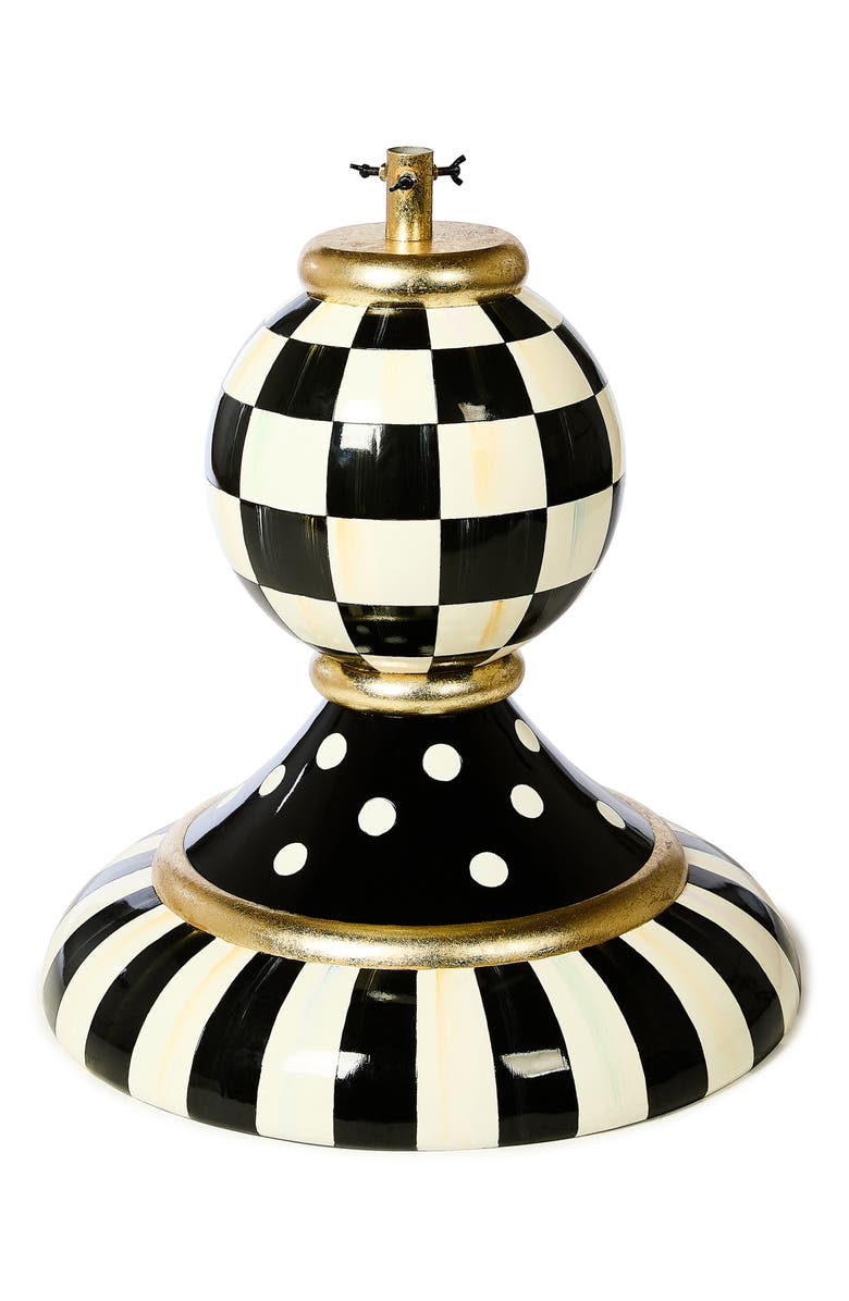 MACKENZIE CHILDS Courtly Check Tree Stand, Main, color, Courtly