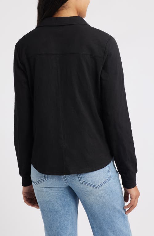 Apny Western Button-up Shirt In Black