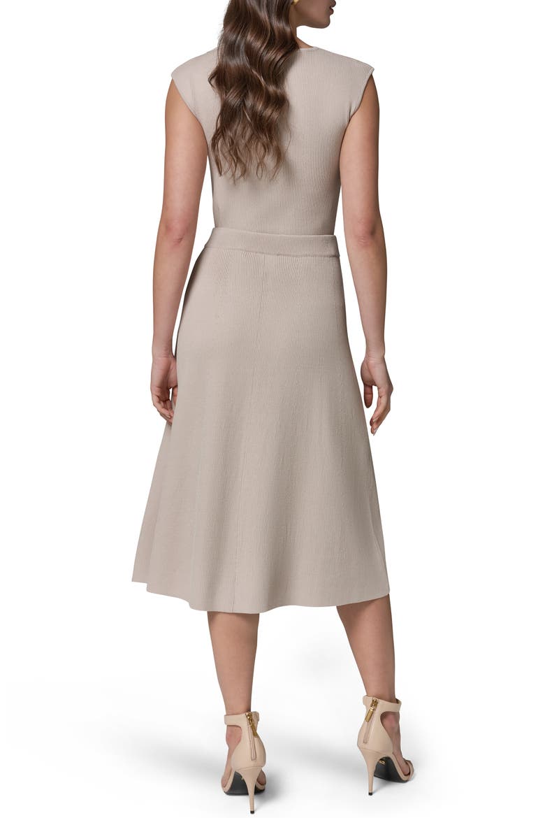 Midi Sweater Skirt, Alternate, color, SISAL