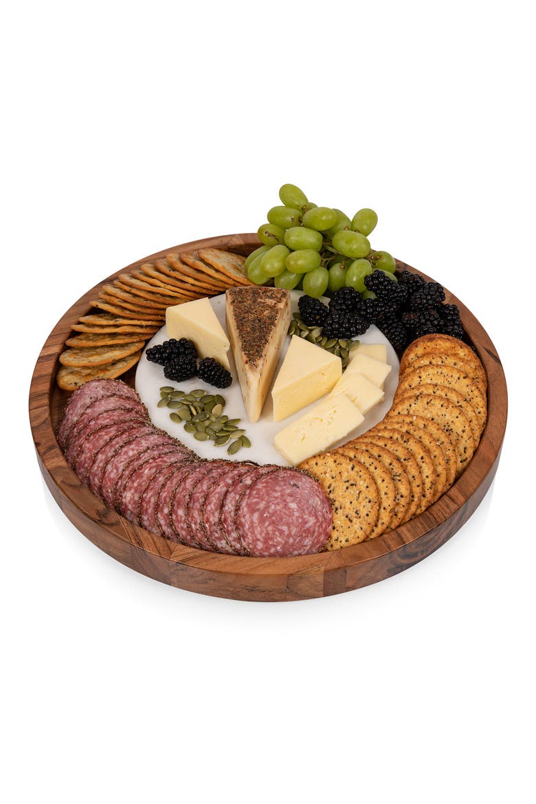 Isla Serving Platter, Alternate, color, BROWN