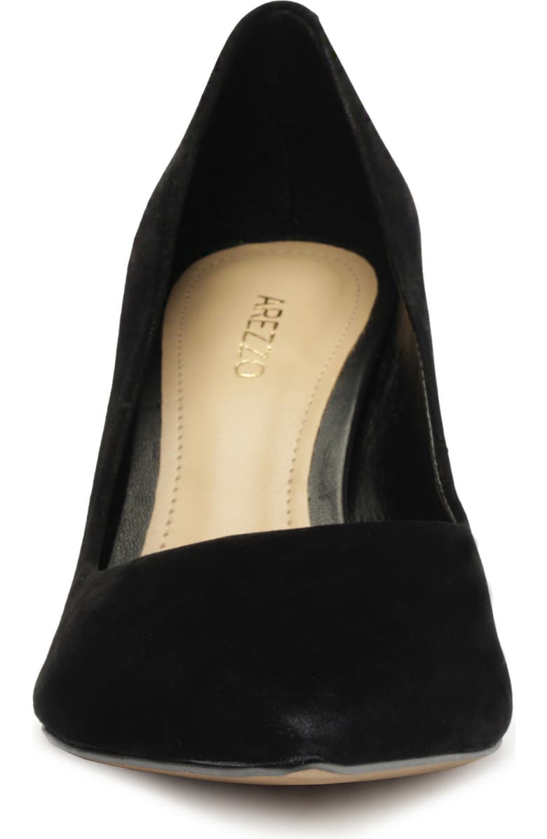 Arezzo Emily Pointed Toe Pump, Alternate, color, Black