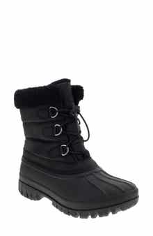 Chooka Cold Weather Faux Shearling Lined Snow Boot