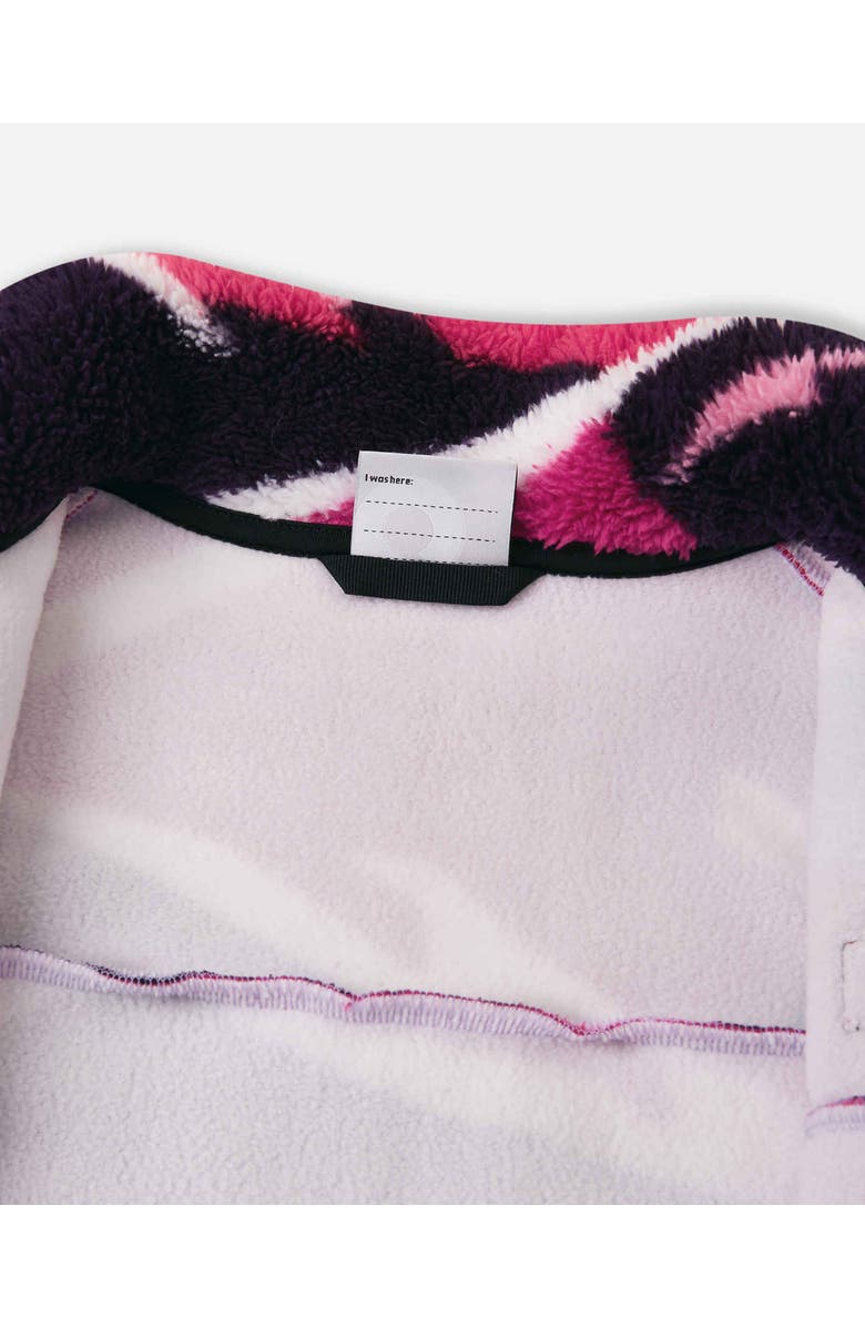 Reima Turilas Fleece sweater, Alternate, color, Rosy Berry