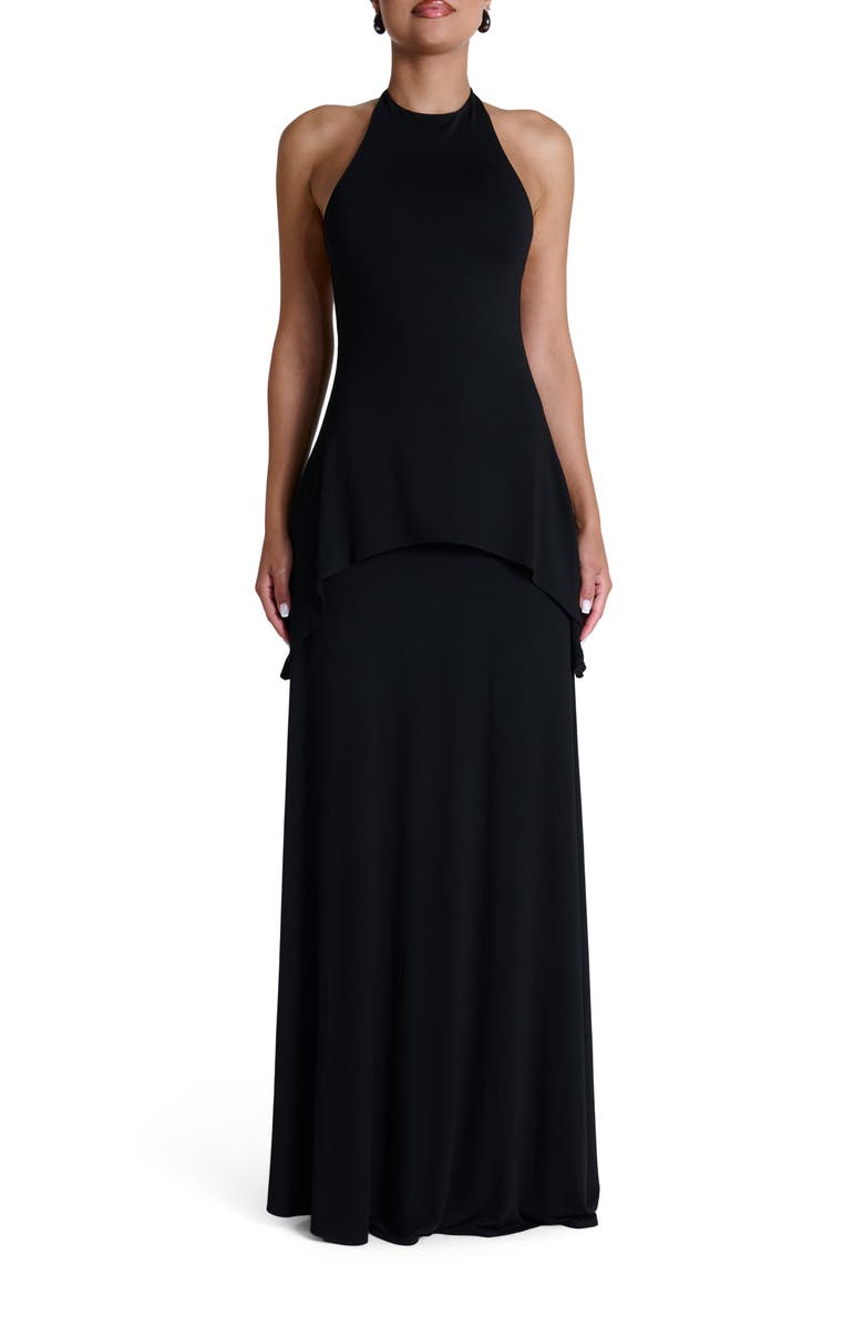 Naked Wardrobe Smooth Maxi Skirt, Alternate, color, 