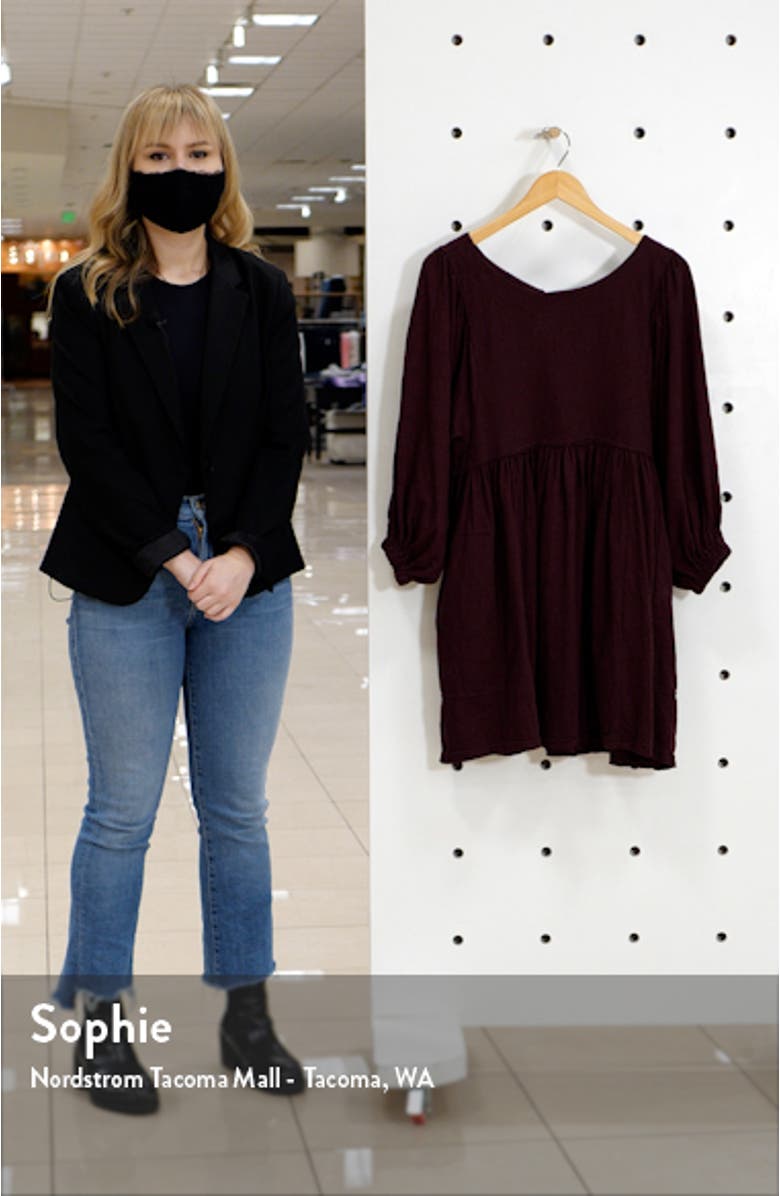 free-est Endless Summer by Free People Get Obsessed Babydoll Tunic Dress, sales video thumbnail