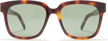 Square 54mm Sunglasses