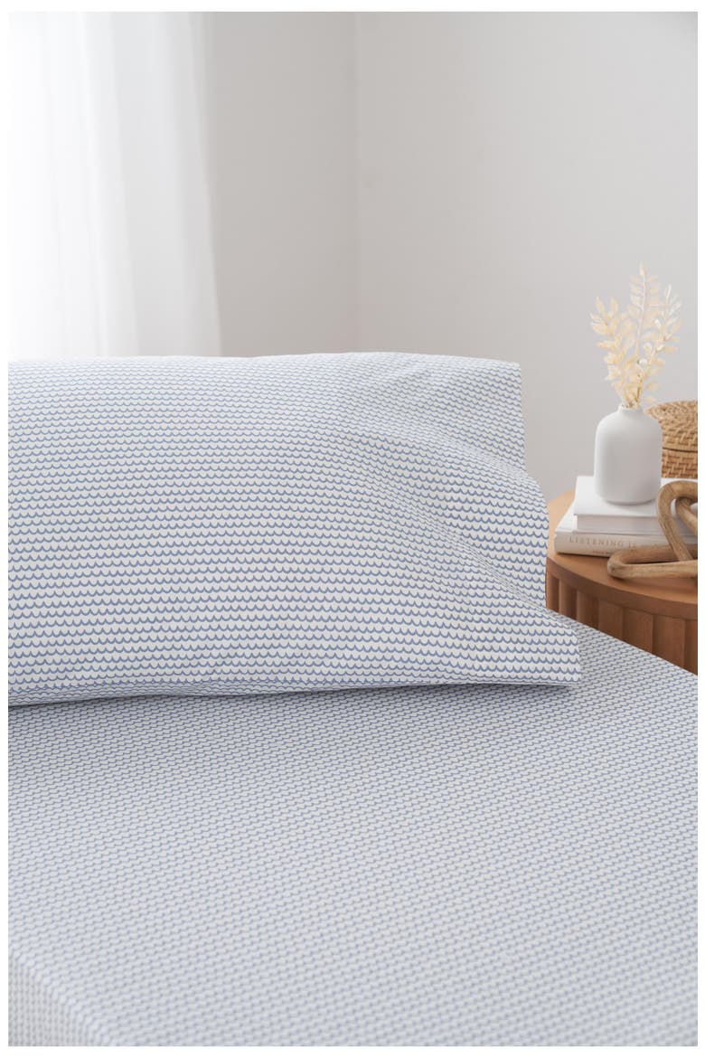 La Mer Sheet Set, Alternate, color, BLUE