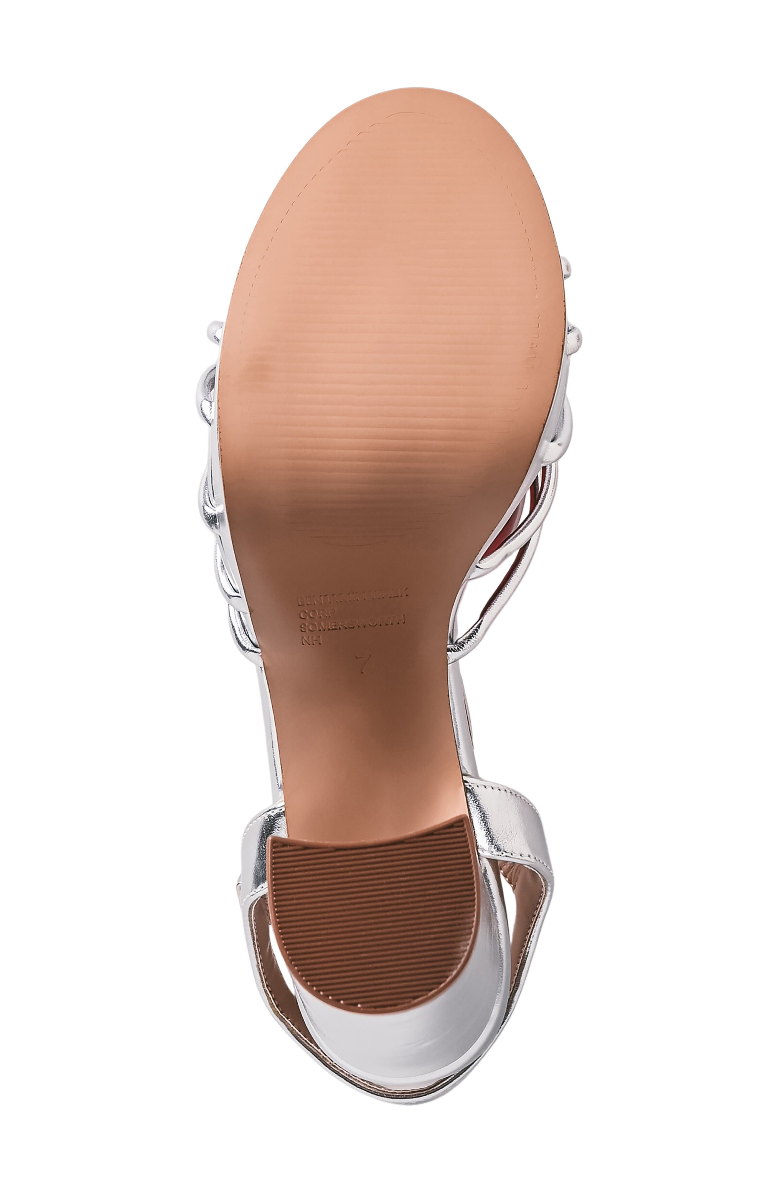 Tiara Platform Sandal, Alternate, color, SILVER