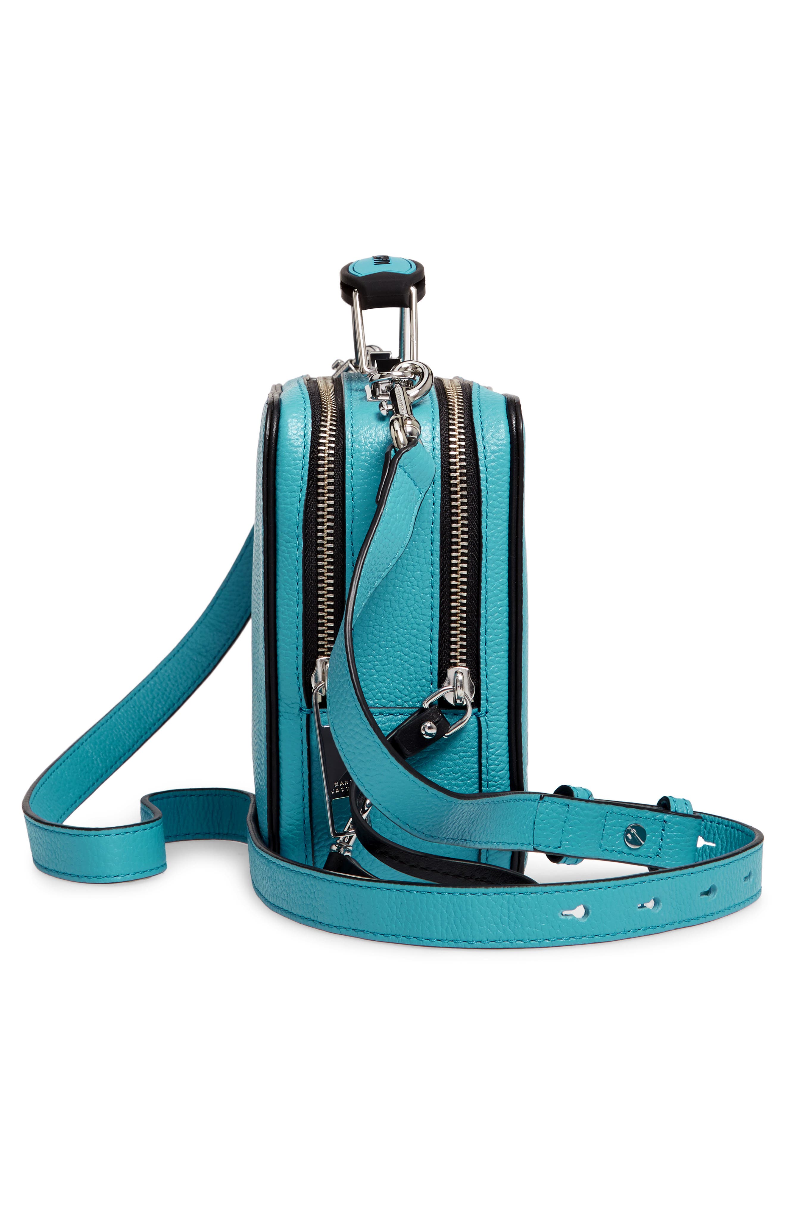 The Box 23 Leather Handbag, Alternate, color, WINDY BLUE
