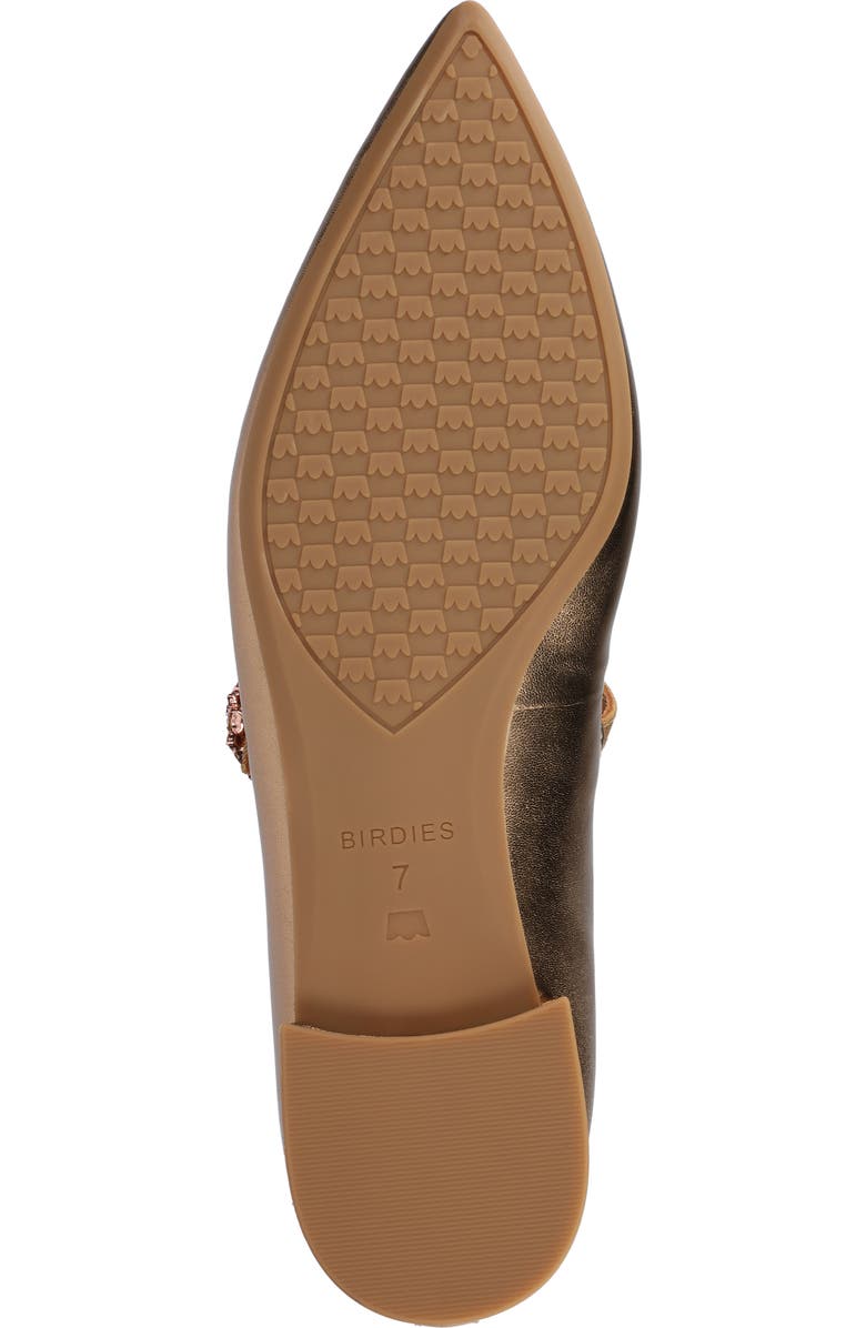 Birdies The Goldfinch 15 Mary Jane, Alternate, color, Vintage Gold