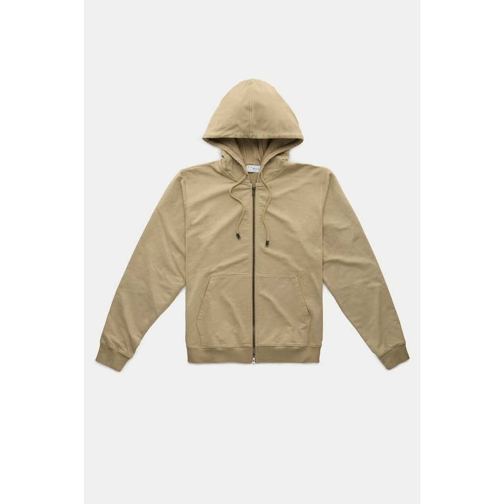 Wolf Vs. Goat (WvG) Barni Zip-Up Hoodie in Lt. Brown  product