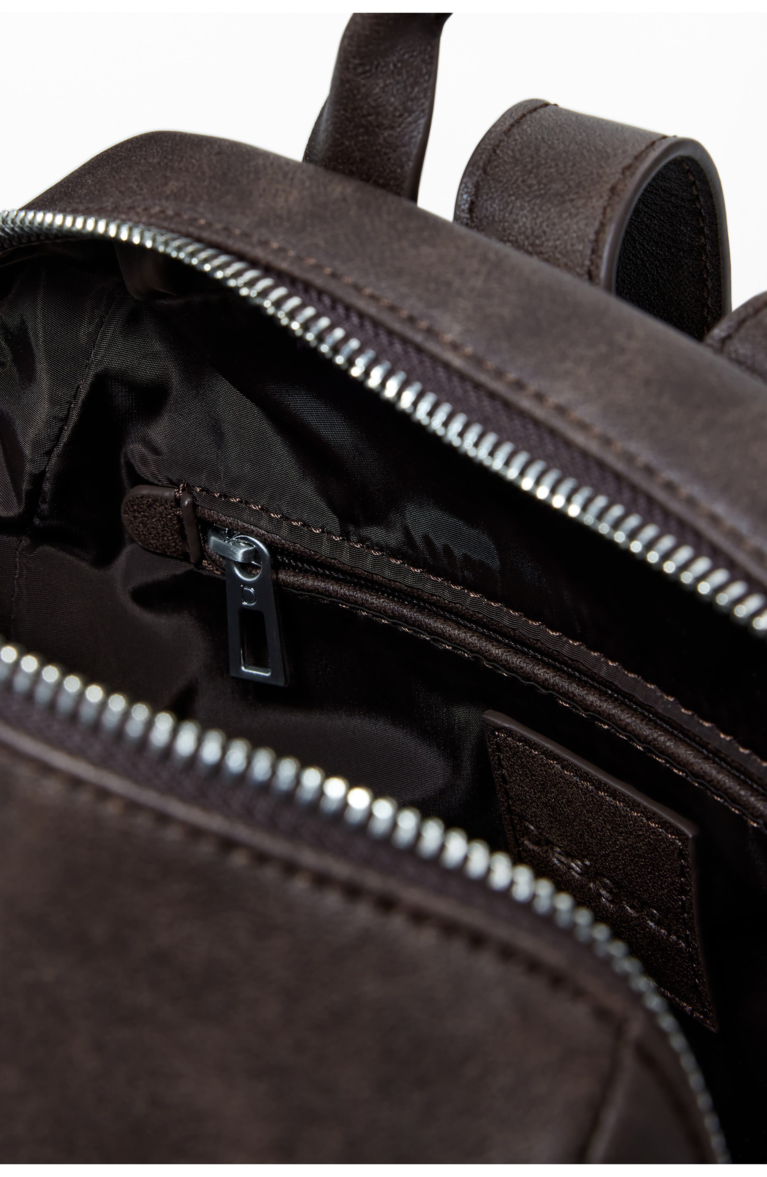 Desigual Studded Mini Backpack, Alternate, color, Dark Brown