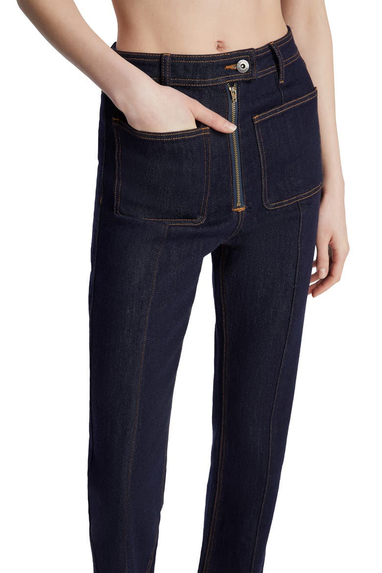 Cobain Straight Leg Jeans, Alternate, color, DARK