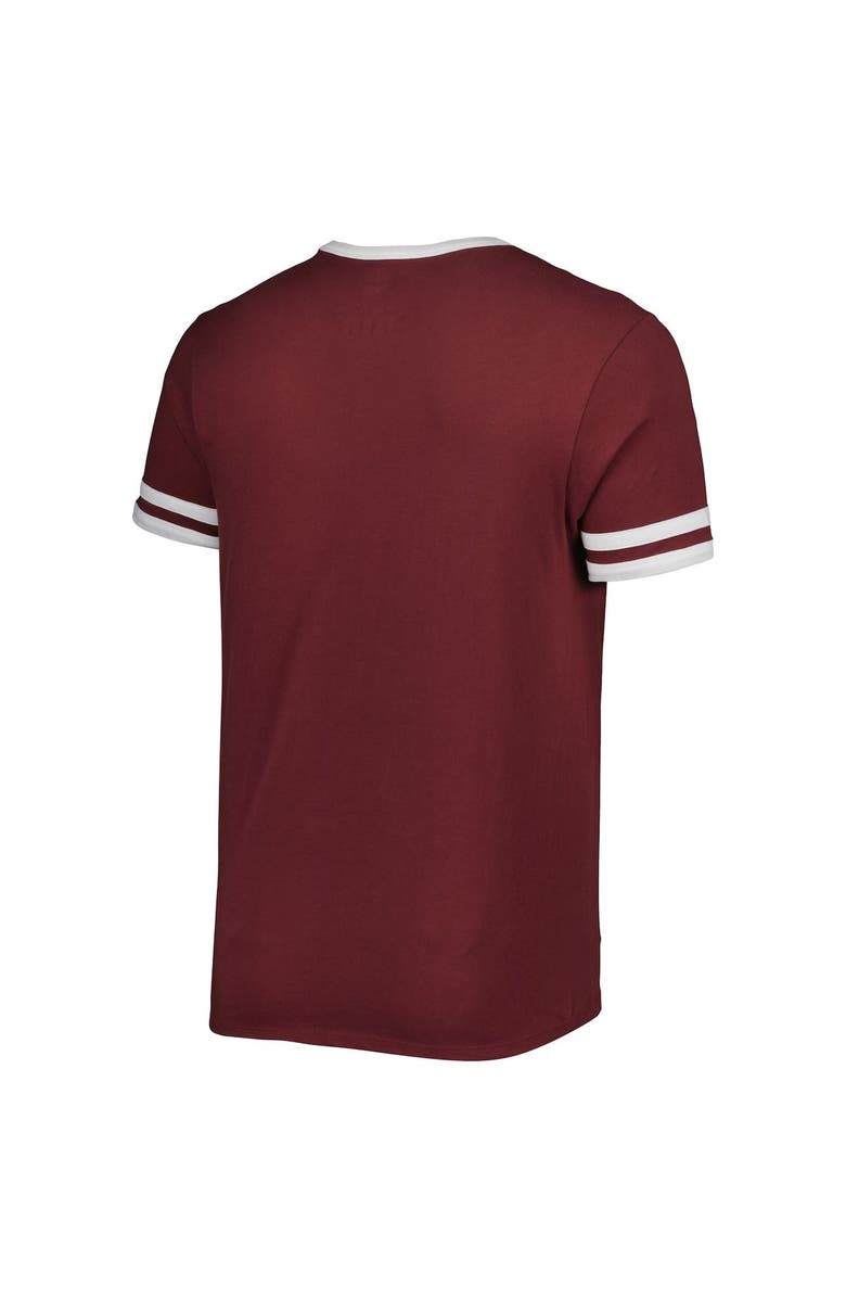'47 Men's '47 Maroon Mississippi State Bulldogs Otis Ringer T-Shirt, Alternate, color, 