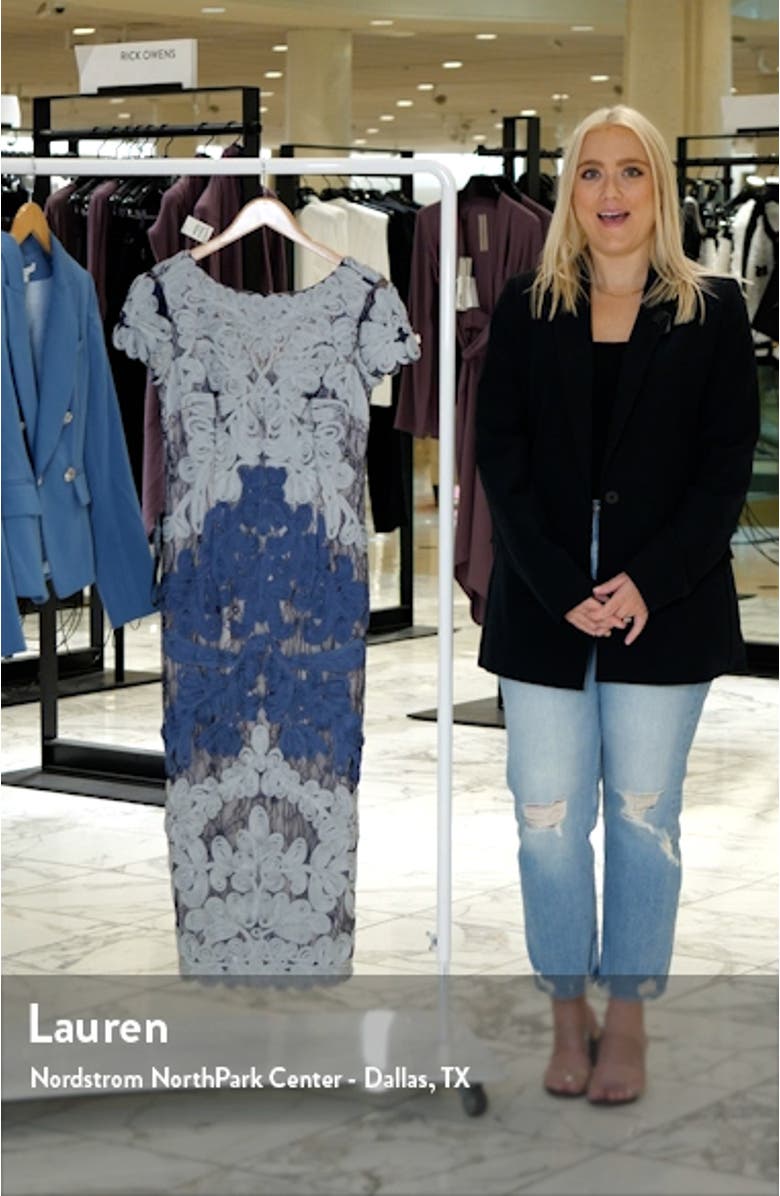 Soutache Lace Cocktail Dress, sales video thumbnail