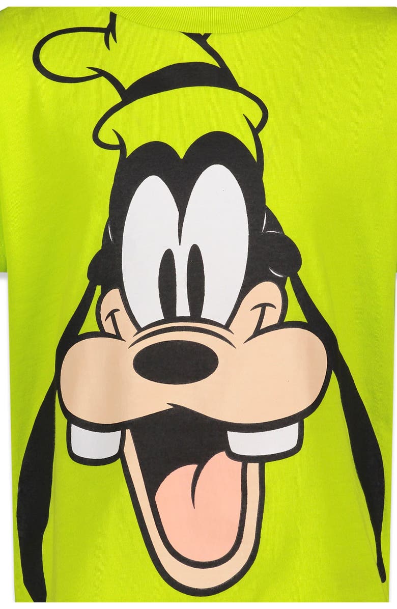 Disney Mickey Mouse Short Sleeve T-Shirt, Alternate, color, Lime Green Goofy
