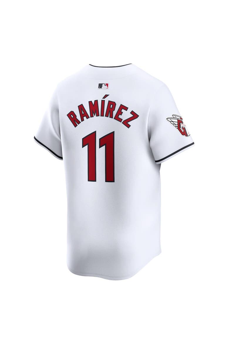 Men's Nike Jose Ramirez White Cleveland Guardians Home Limited Player Jersey, Alternate, color, White