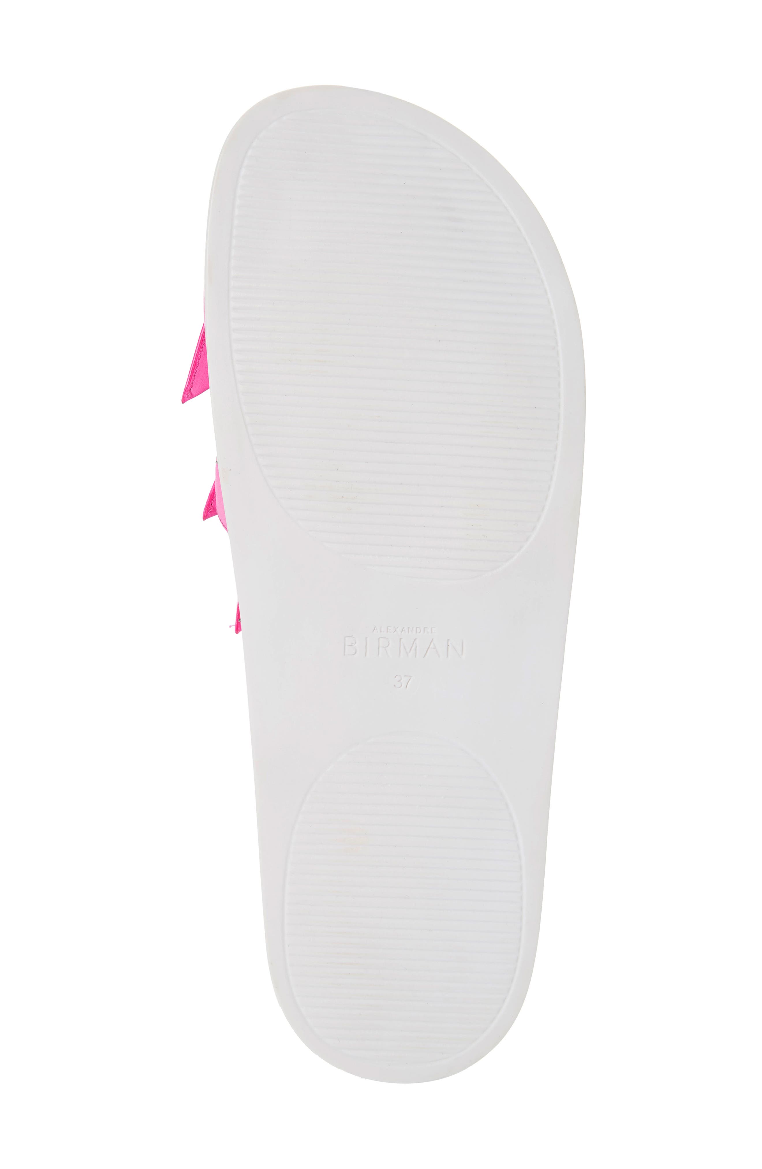 Lolita Bow Slide Sandal, Alternate, color, PINK FLUO