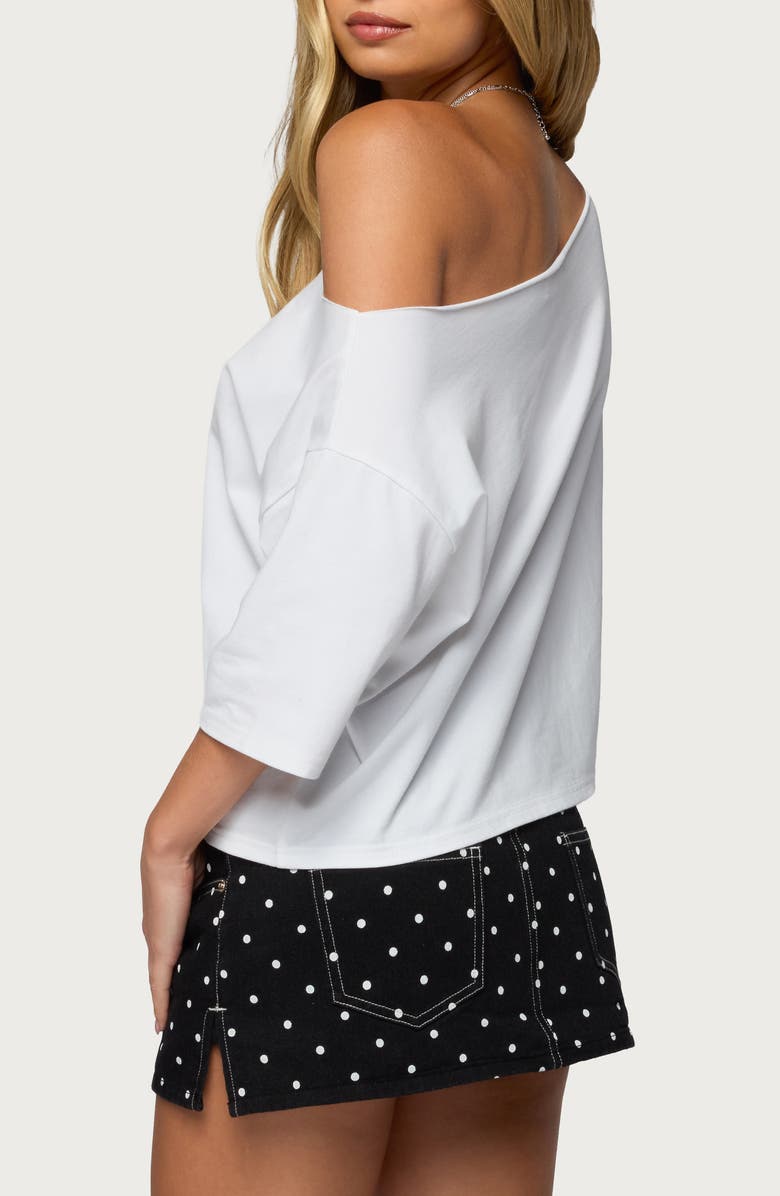 EDIKTED Davida Off the Shoulder Top, Alternate, color, 