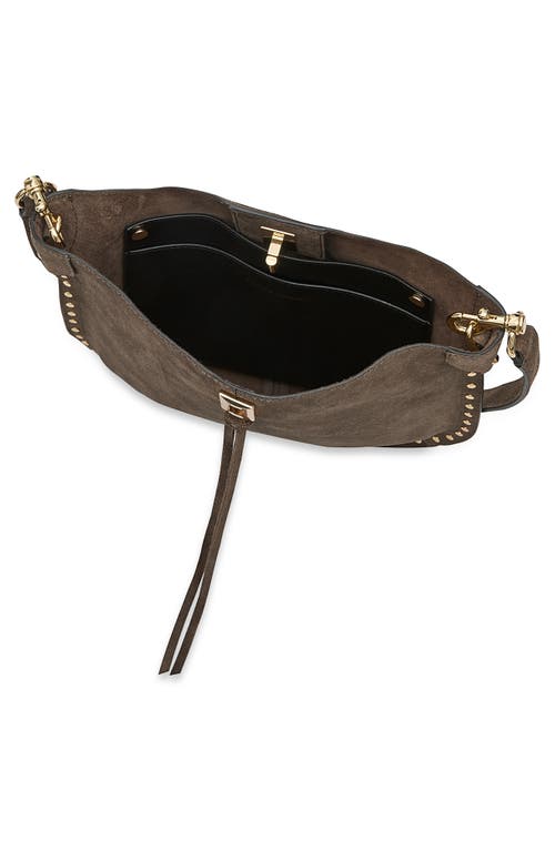 Rebecca Minkoff Darren Stud Crossbody Bag In Brown