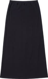 Monte Carlo Malta Elastic Waist Straight Long Skirt