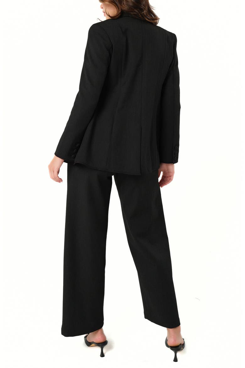 Wide Leg Maternity Work Pants, Alternate, color, BLACK