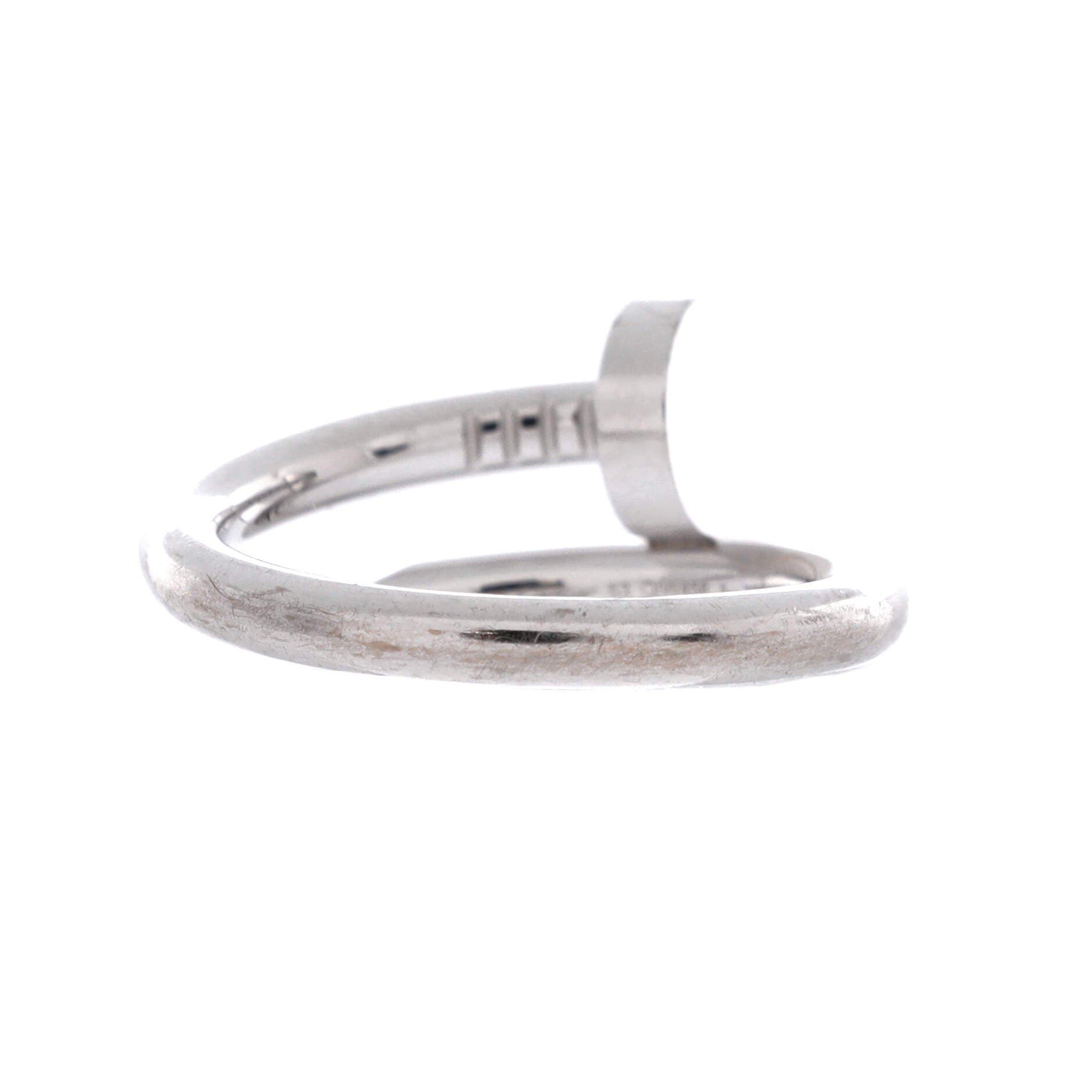 Juste un Clou Ring 18K White Gold, Alternate, color, Metallic Gold