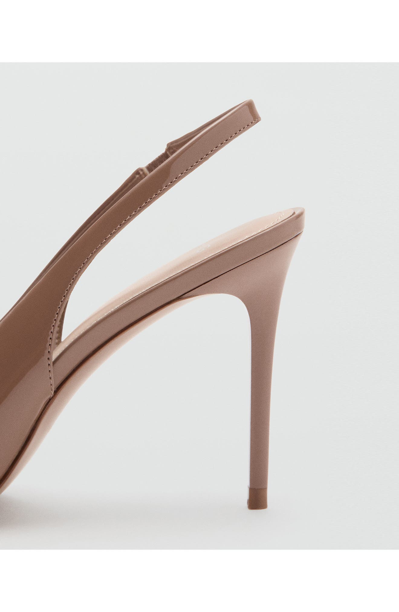 Mica Pointed Toe Slingback Pump, Alternate, color, BEIGE