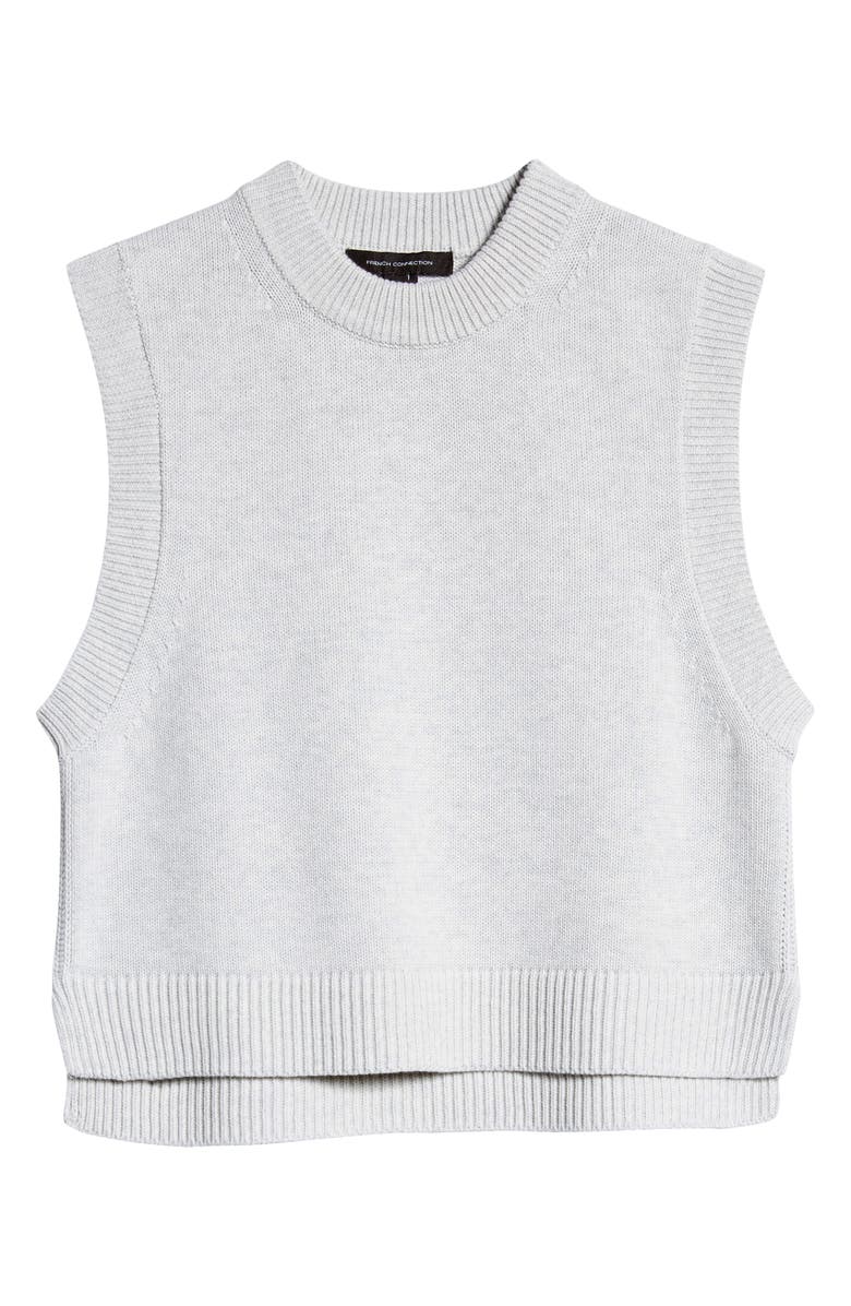 French Connection Cotton Sweater Vest, Alternate, color,