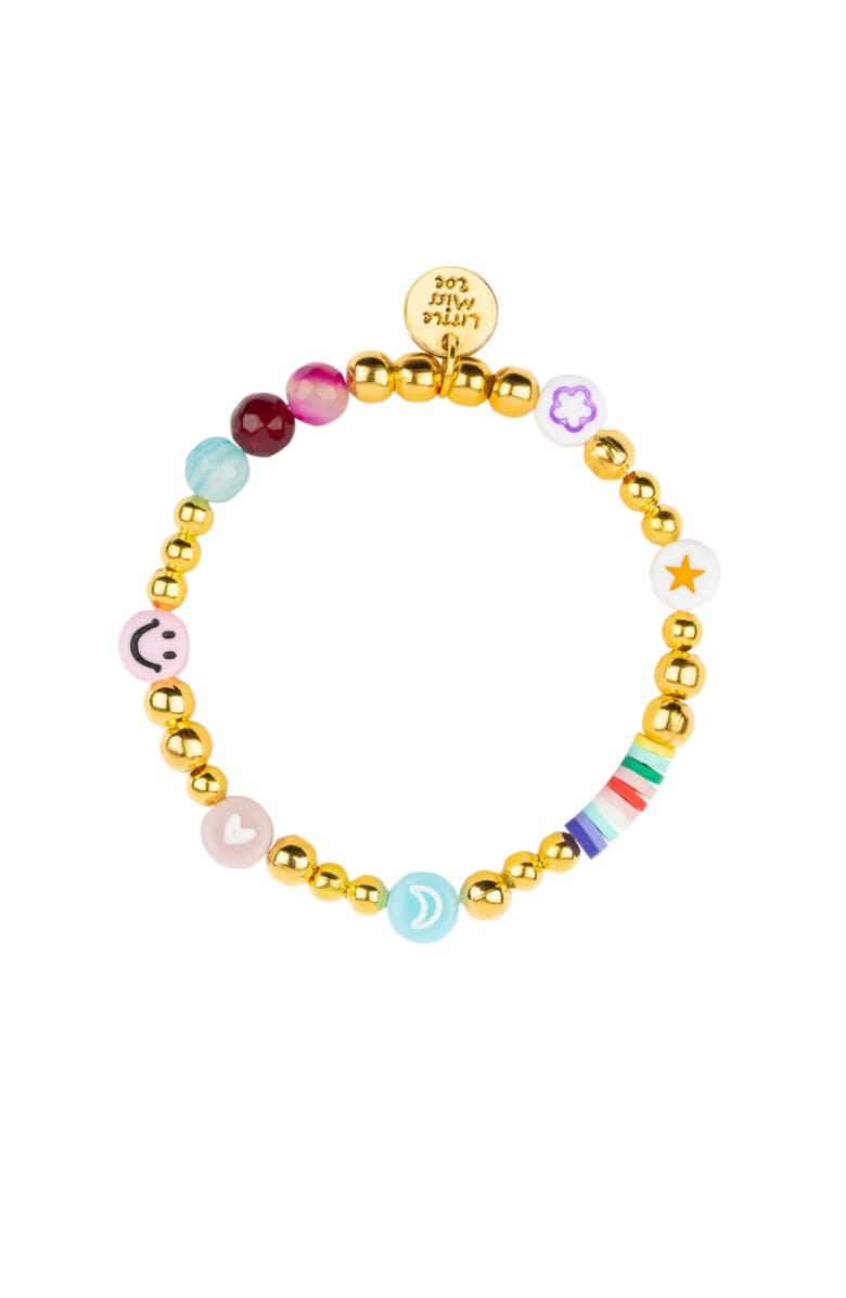 Little Miss Zoe Mix Media Bracelet Duo, Alternate, color, Gold