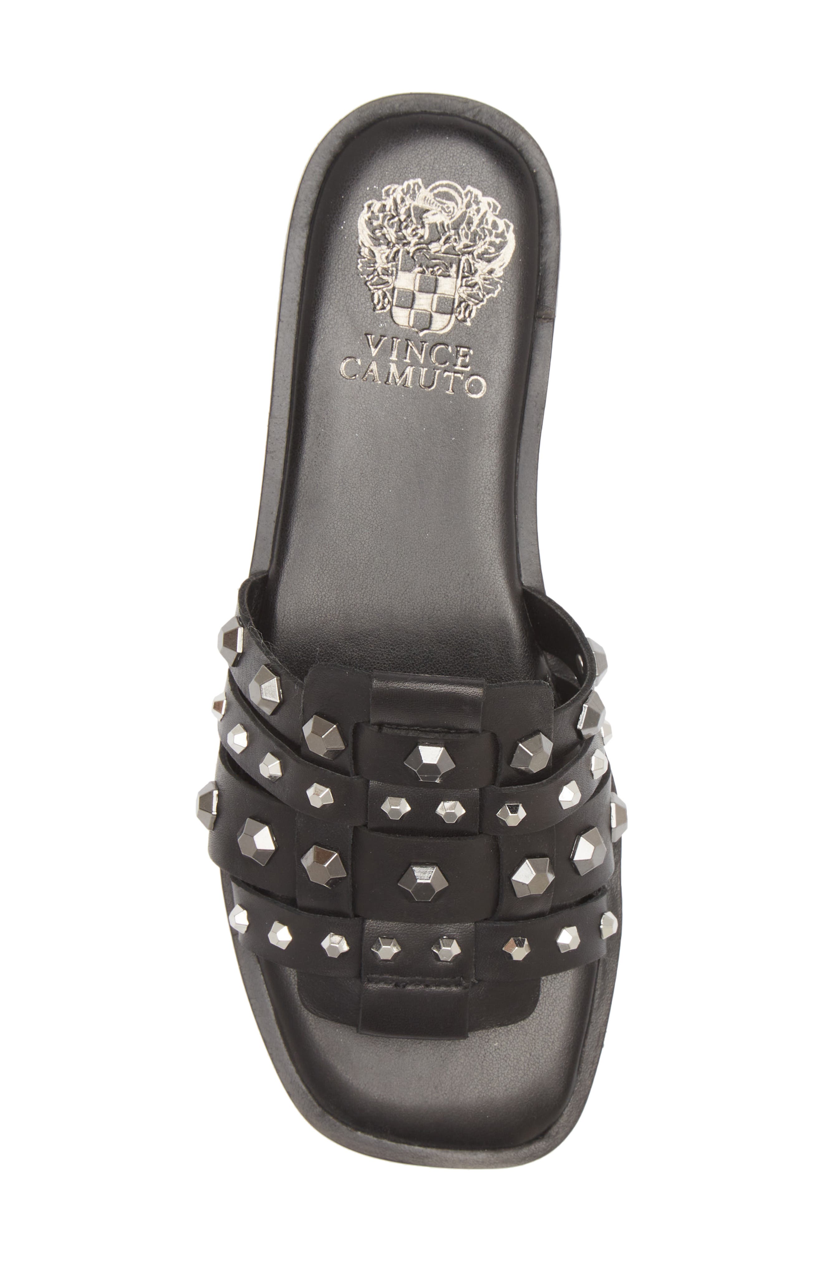 Vince Camuto Neverna Stud Slide Sandal, Alternate, color, 