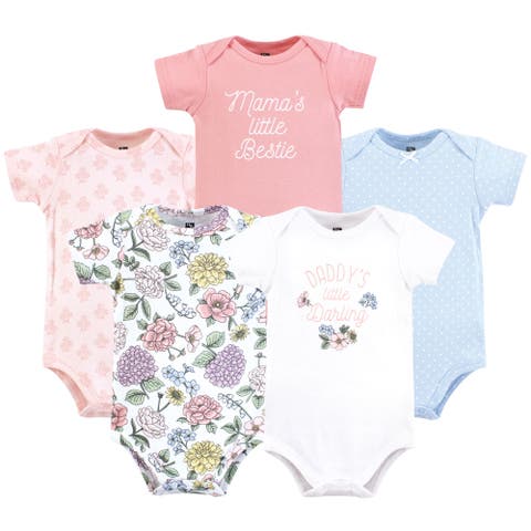 Cotton Bodysuits 5-Pack (Baby)