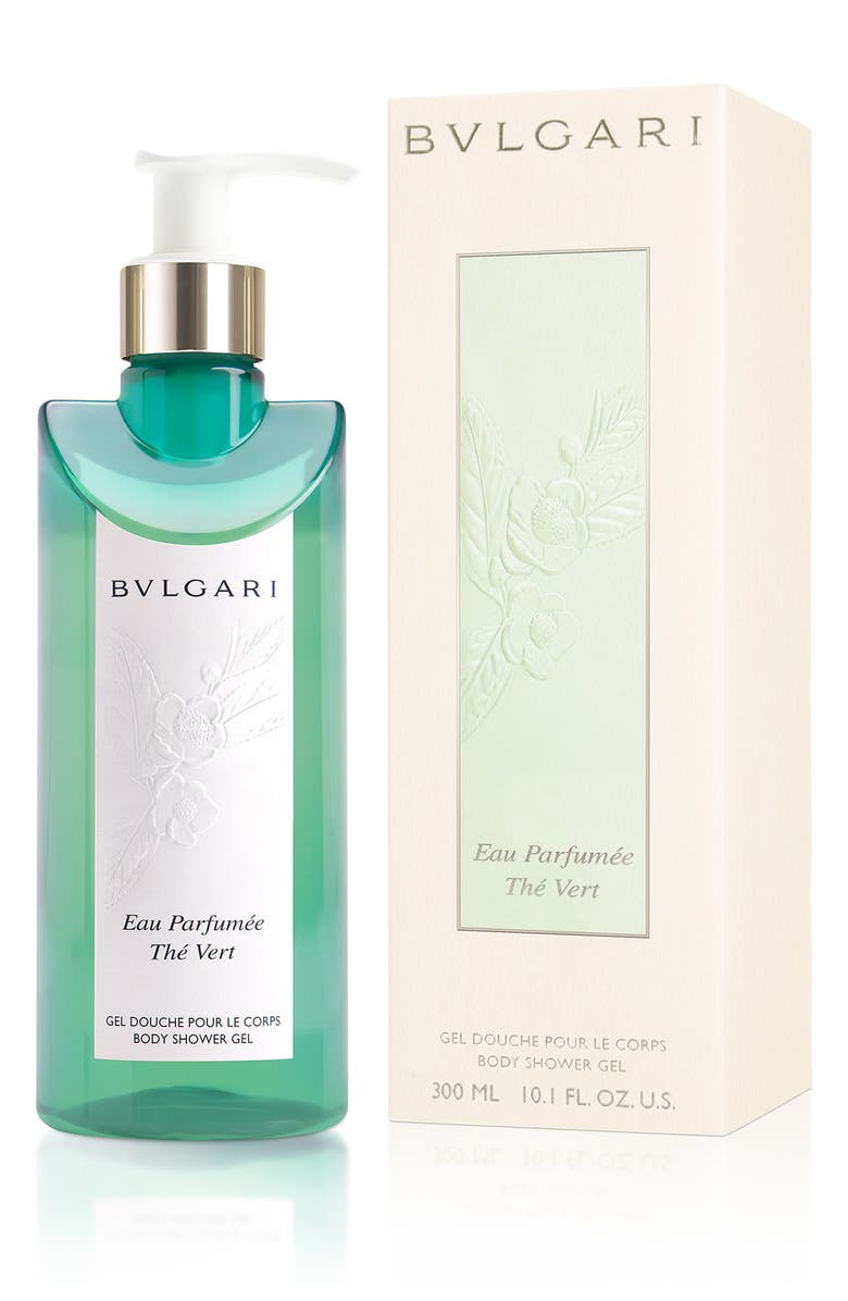 BVLGARI Eau Parfumée thé Vert Shower Gel, Alternate, color,