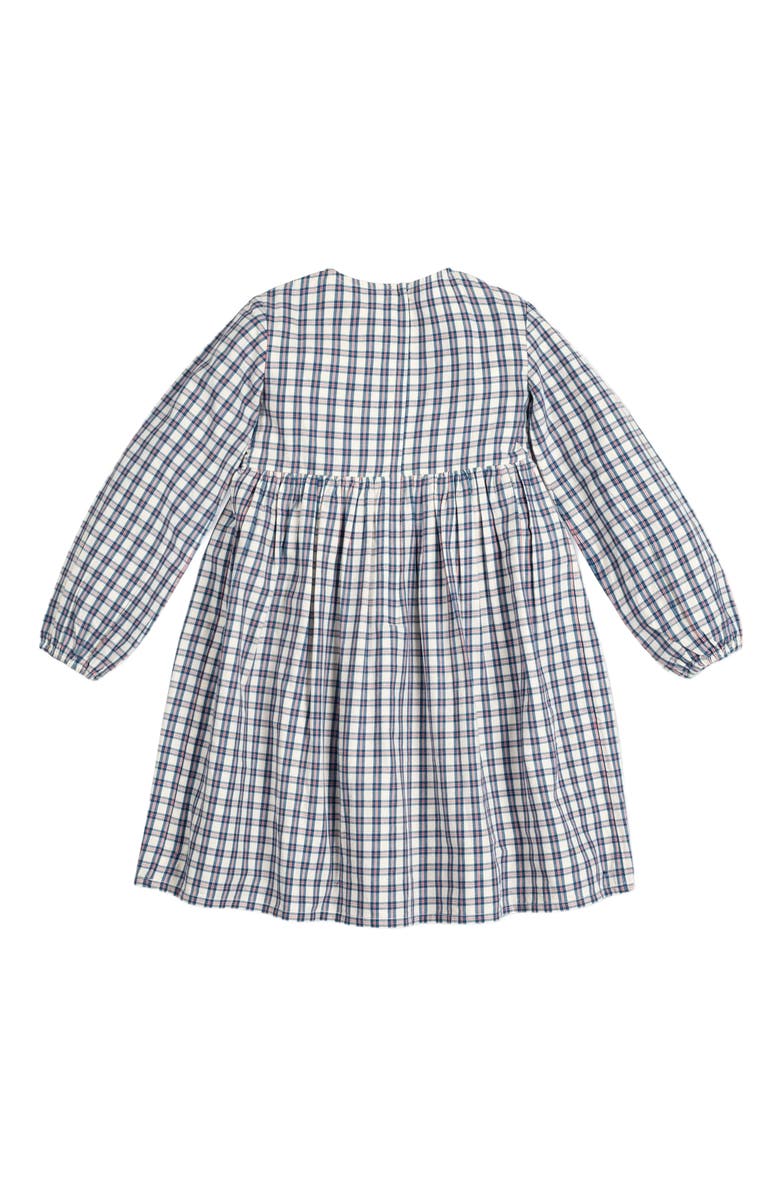 Hope & Henry Girls' Organic Smocked Long Sleeve Dress, Kids, Alternate, color, 