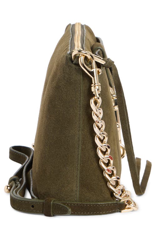 Rebecca Minkoff Megan Top Zip Crossbody Bag In Green