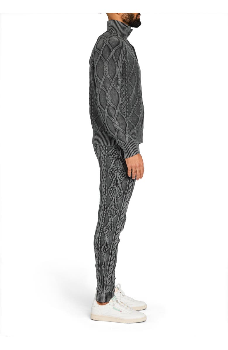 SER.O.YA Lucas Acid Cable High Neck Sweater, Alternate, color, 