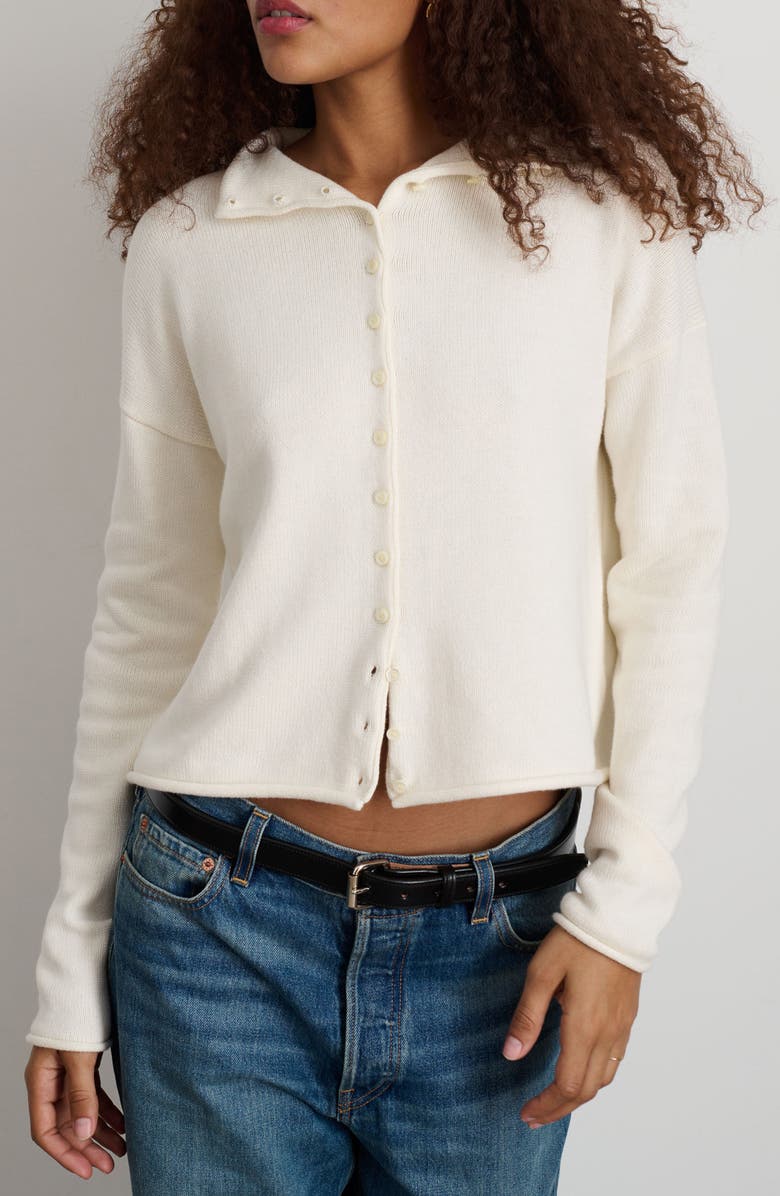 Alex Mill Taylor Cotton 
Cashmere Cardigan, Main, color, 