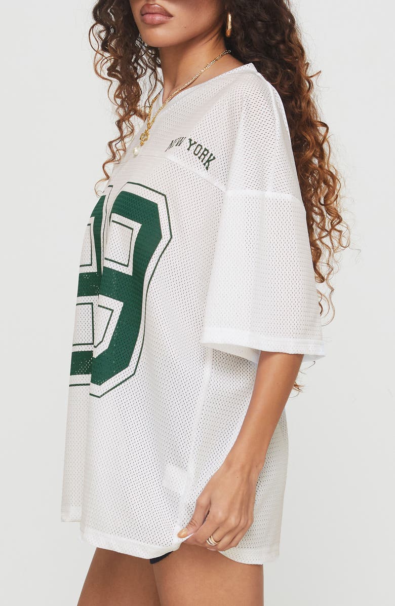 Princess Polly Brynne Jersey Top, Alternate, color, White