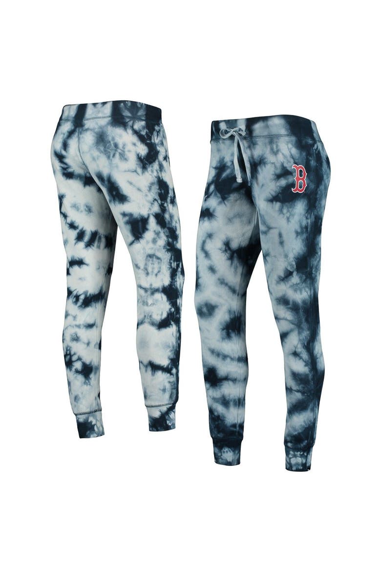Women's New Era Navy Boston Red Sox Tie-Dye Jogger Pants, Main, color, Navy