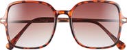 Vince Camuto 124mm Gradient Oversize Square Sunglasses