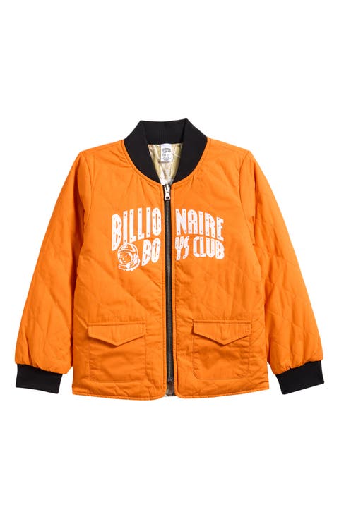 Kids' Wood Camo Reversible Bomber Jacket