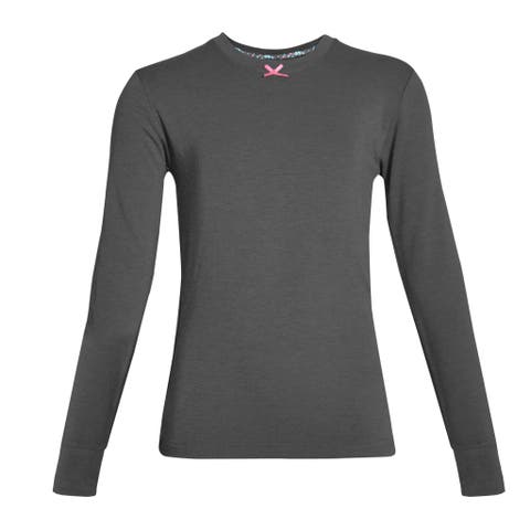 Girl's Heat Thermal Long Sleeve Crew Top