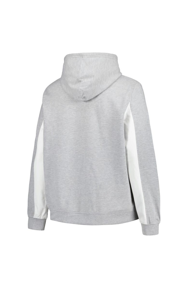 PROFILE Women's Profile Heather Gray San Diego Padres Plus Size Pullover Hoodie, Alternate, color, Heather Gray